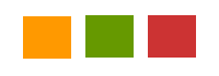 colour squares to depict brainstorming groups