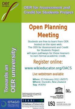 Open Planning Meeting poster