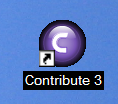 contribute desktop shortcut