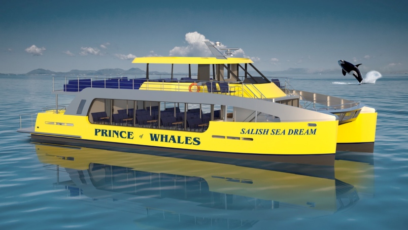 Salish Sea Dream whale watching vessel
