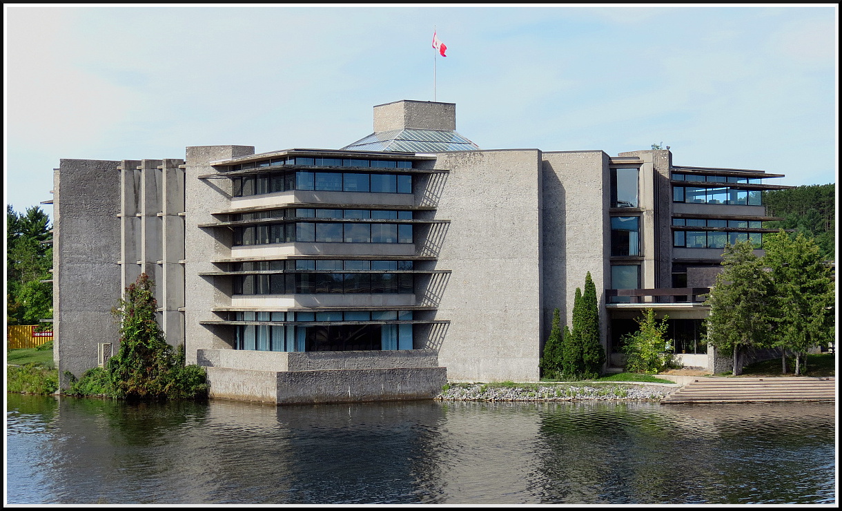 Riverside View of Bata Library