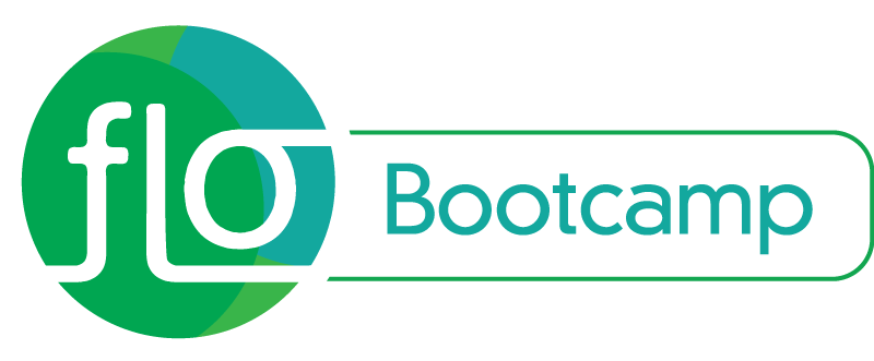 decorative title image that reads FLO Bootcamp